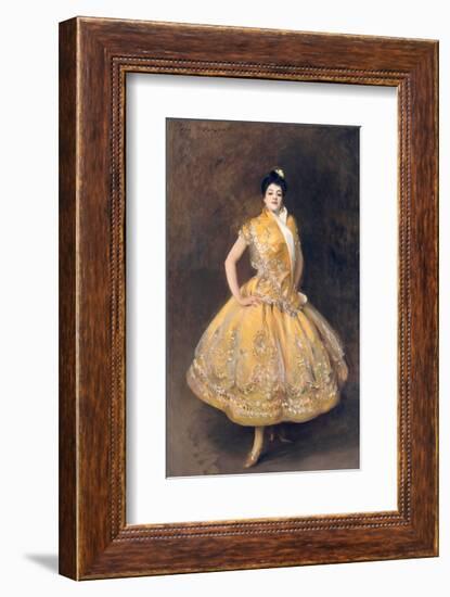 La Carmencita, 1890-John Singer Sargent-Framed Art Print