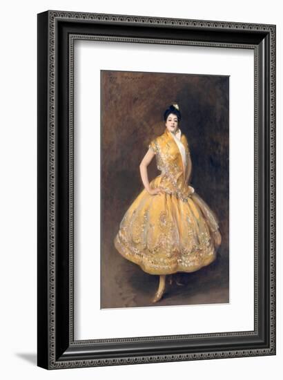 La Carmencita, 1890-John Singer Sargent-Framed Art Print