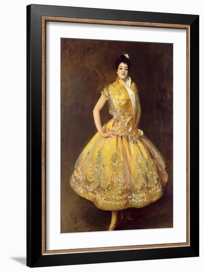 La Carmencita, 1890-John Singer Sargent-Framed Giclee Print