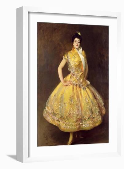 La Carmencita, 1890-John Singer Sargent-Framed Giclee Print