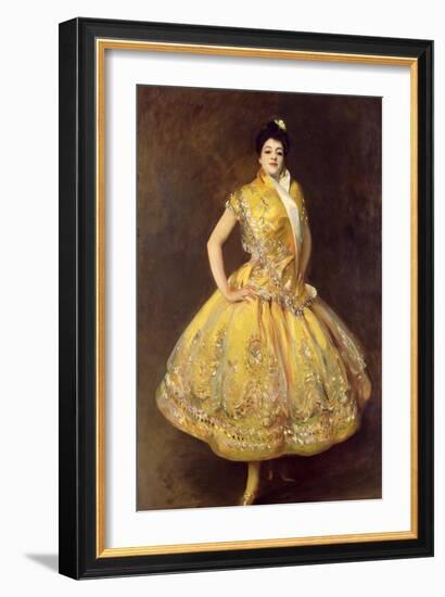 La Carmencita, 1890-John Singer Sargent-Framed Giclee Print