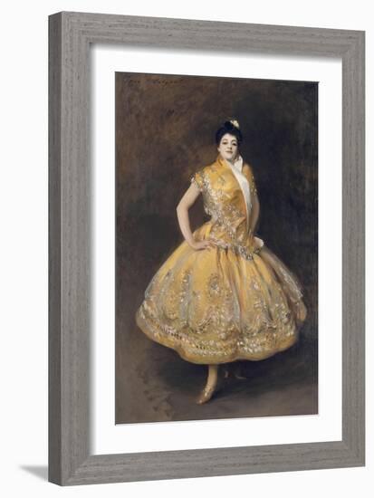 La Carmencita-John Singer Sargent-Framed Giclee Print