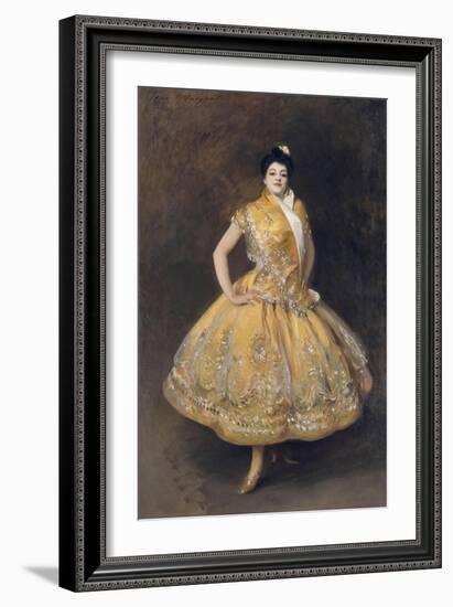 La Carmencita-John Singer Sargent-Framed Giclee Print