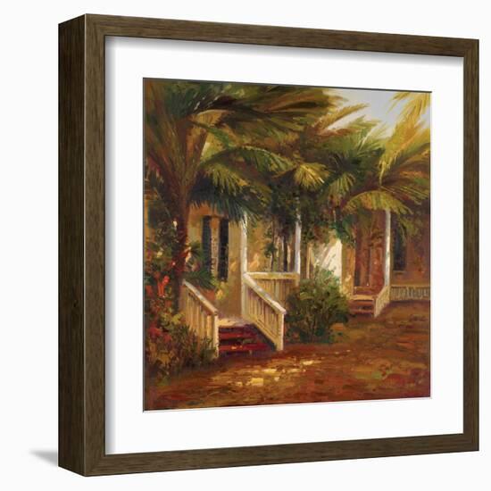 La Casa Sotto Le Palme-Gilda-Framed Art Print