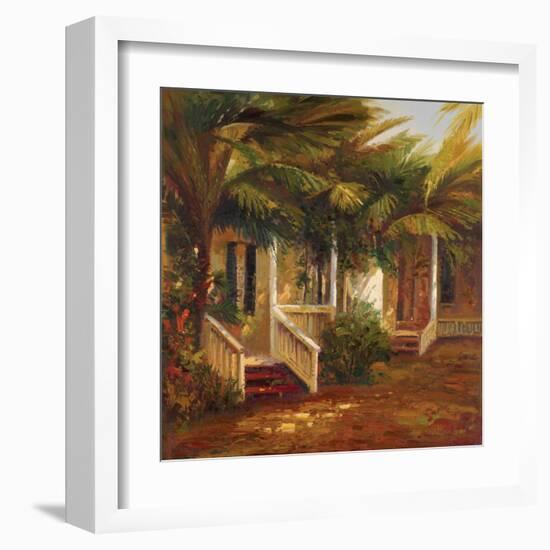 La Casa Sotto Le Palme-Gilda-Framed Art Print