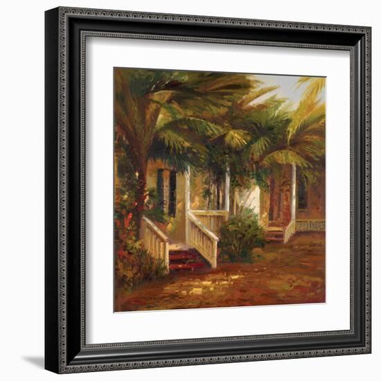 La Casa Sotto Le Palme-Gilda-Framed Art Print