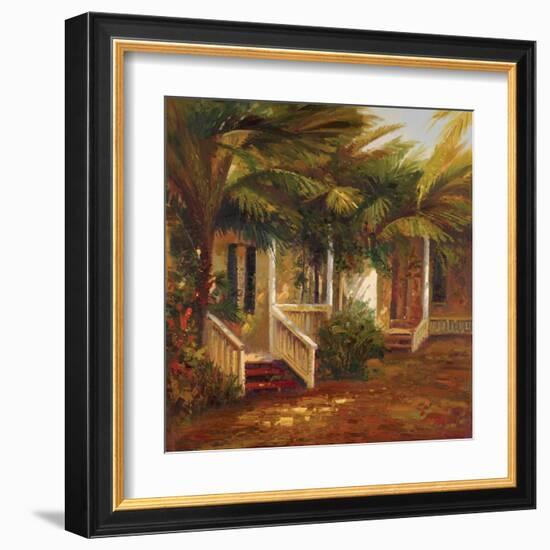 La Casa Sotto Le Palme-Gilda-Framed Art Print