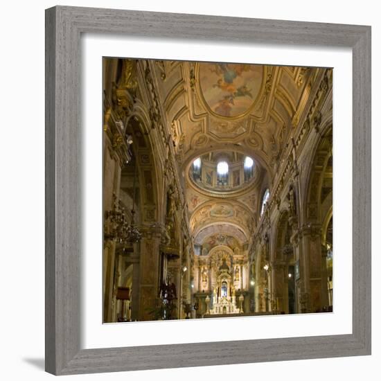 La Catedral Metropolitana, Santiago, Chile-Scott T. Smith-Framed Photographic Print