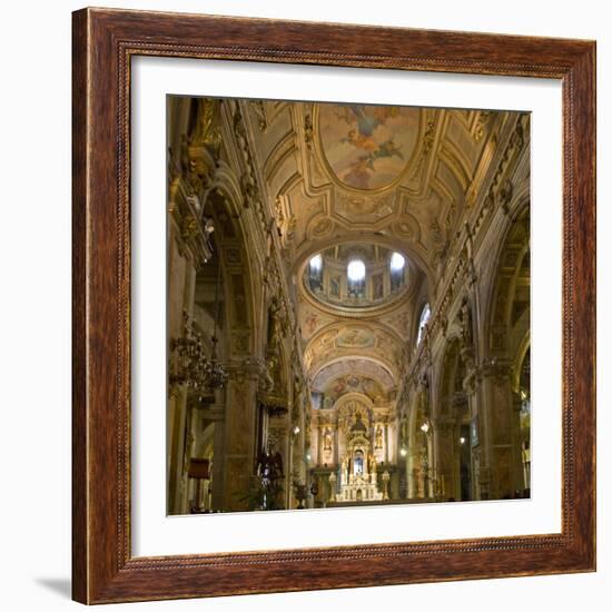 La Catedral Metropolitana, Santiago, Chile-Scott T. Smith-Framed Photographic Print