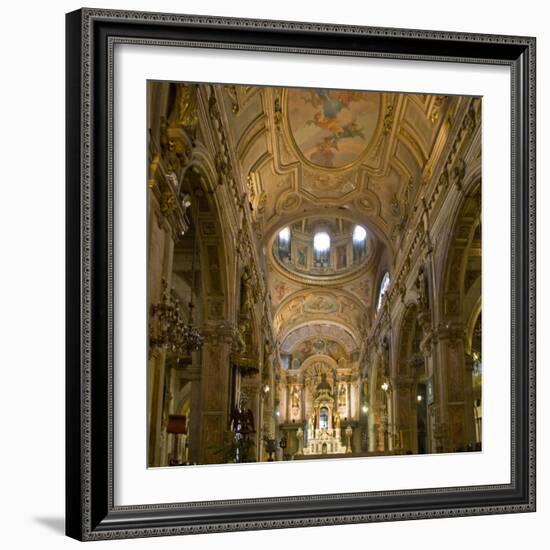 La Catedral Metropolitana, Santiago, Chile-Scott T. Smith-Framed Photographic Print