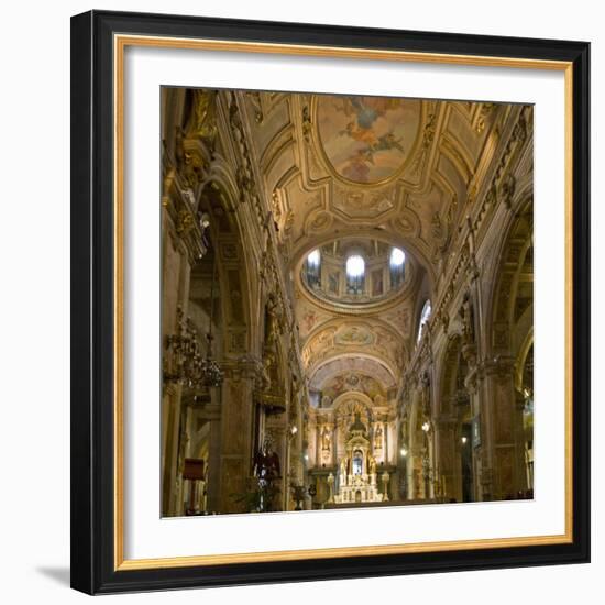 La Catedral Metropolitana, Santiago, Chile-Scott T. Smith-Framed Photographic Print