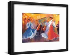 La Celebracion del Baile-Sharon Carson-Framed Art Print