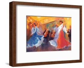 La Celebracion del Baile-Sharon Carson-Framed Art Print