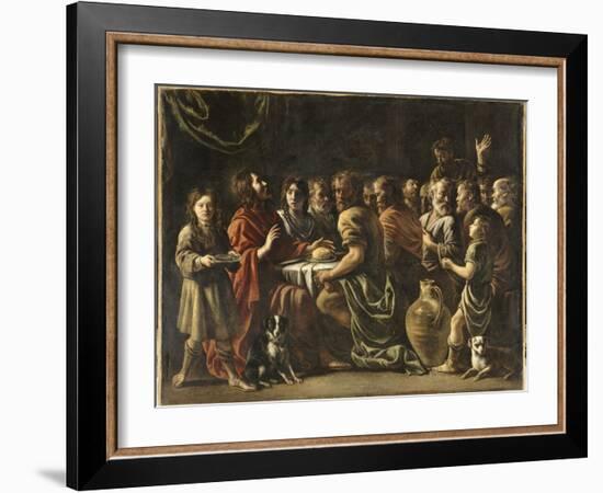 La Cène-Louis Le Nain-Framed Giclee Print