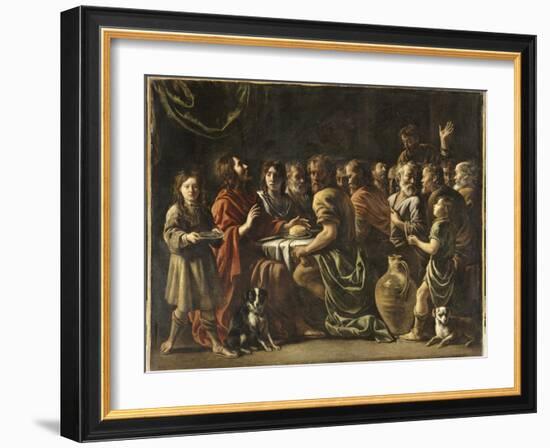 La Cène-Louis Le Nain-Framed Giclee Print