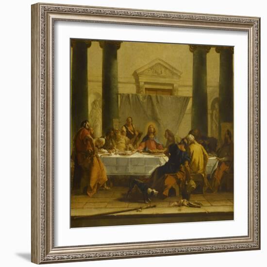 La Cène-Giovanni Battista Tiepolo-Framed Giclee Print