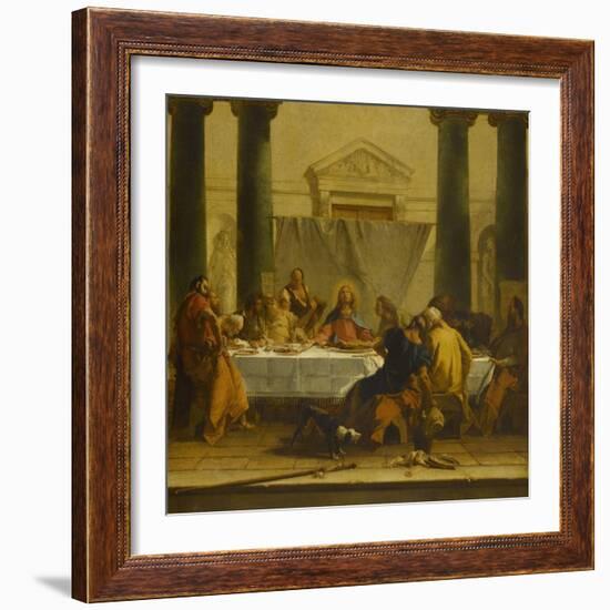 La Cène-Giovanni Battista Tiepolo-Framed Giclee Print