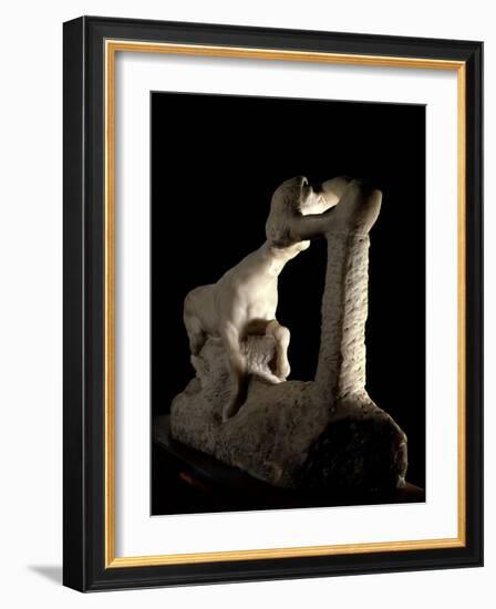 La Centauresse Marble Sculpture by Auguste Rodin (1840-1917) 20Th Century Paris, Musee Rodin.-Auguste Rodin-Framed Giclee Print