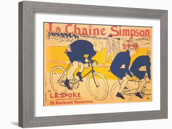 La Chaine Simpson-null-Framed Art Print