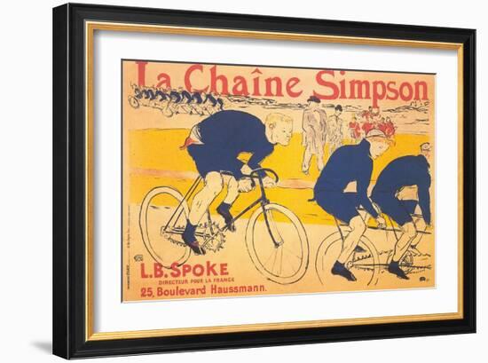 La Chaine Simpson-null-Framed Art Print