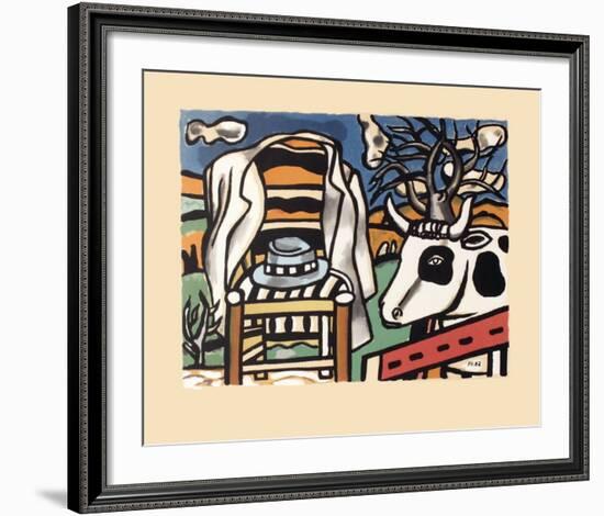 La chaise-Fernand Leger-Framed Art Print