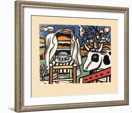 La chaise-Fernand Leger-Framed Art Print