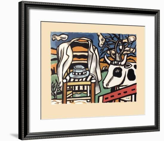 La chaise-Fernand Leger-Framed Art Print