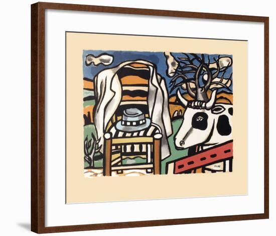 La chaise-Fernand Leger-Framed Art Print