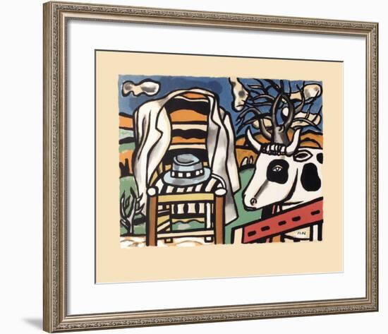 La chaise-Fernand Leger-Framed Art Print