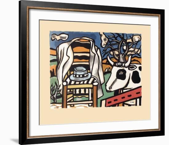 La chaise-Fernand Leger-Framed Art Print