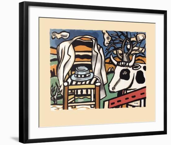 La chaise-Fernand Leger-Framed Art Print