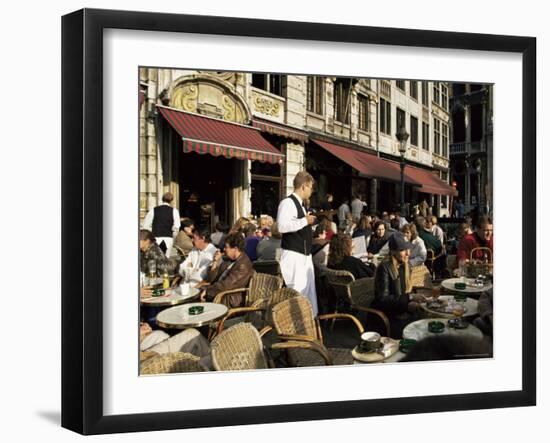 La Chaloupe d'Or, La Grand-Place, Brussels, Belgium-Michael Jenner-Framed Photographic Print