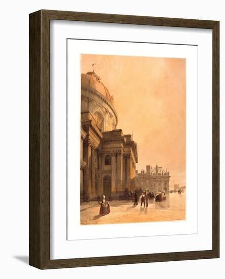 La Chapelle De L'Institut, Paris, 1839-Thomas Shotter Boys-Framed Giclee Print