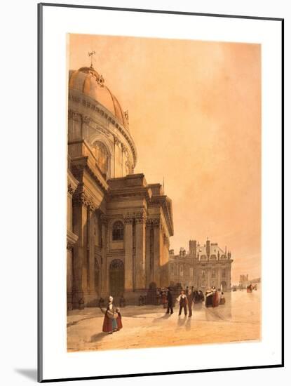 La Chapelle De L'Institut, Paris, 1839-Thomas Shotter Boys-Mounted Giclee Print