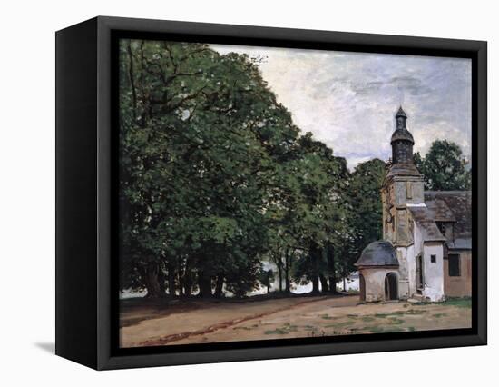 La Chapelle De Notre-Dame De Grace, Honfleur-Claude Monet-Framed Premier Image Canvas
