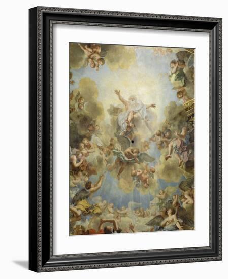 La chapelle royale: voûte-Antoine Coypel-Framed Premium Giclee Print