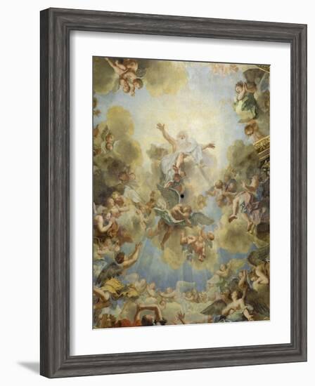 La chapelle royale: voûte-Antoine Coypel-Framed Giclee Print