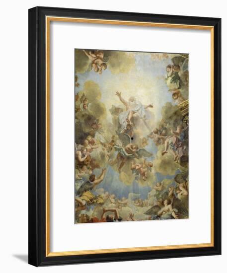 La chapelle royale: voûte-Antoine Coypel-Framed Giclee Print