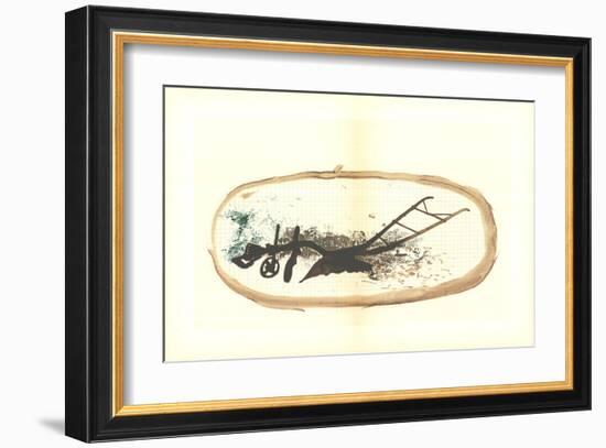 La Charrue-Georges Braque-Framed Premium Edition