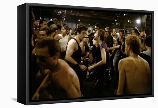 La Chasse CRUISING by William Friedk d'apres un roman by Gerald Walker, with Al Pacino, 1980 (photo-null-Framed Stretched Canvas