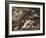 La chasse de Diane-Luca Giordano-Framed Giclee Print