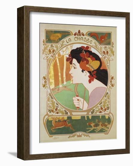 La Chasse Poster-Medaille-Framed Giclee Print