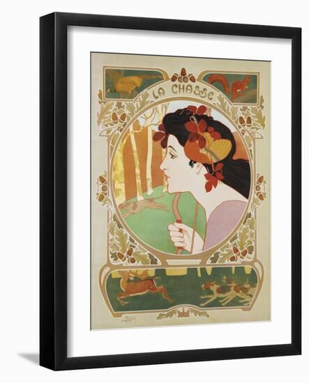 La Chasse Poster-Medaille-Framed Giclee Print