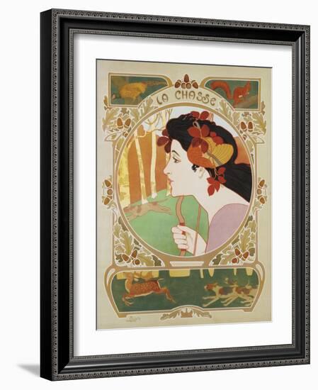 La Chasse Poster-Medaille-Framed Giclee Print