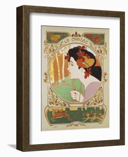 La Chasse Poster-Medaille-Framed Giclee Print