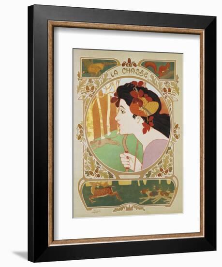 La Chasse Poster-Medaille-Framed Giclee Print