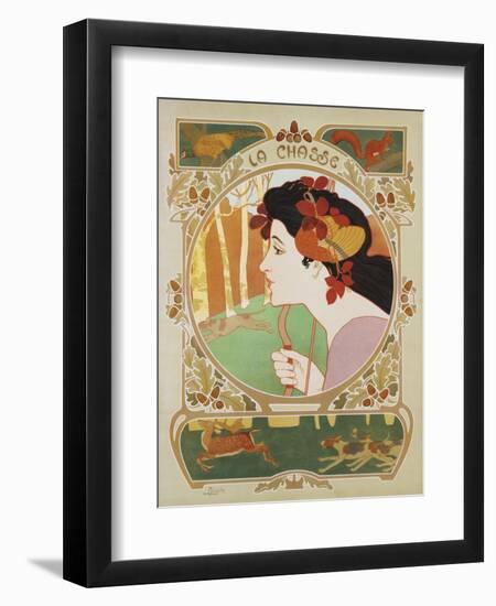 La Chasse Poster-Medaille-Framed Giclee Print