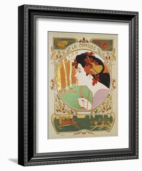 La Chasse Poster-Medaille-Framed Giclee Print