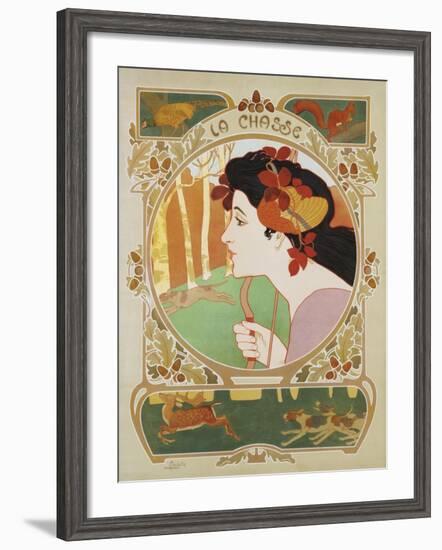 La Chasse Poster-Medaille-Framed Giclee Print