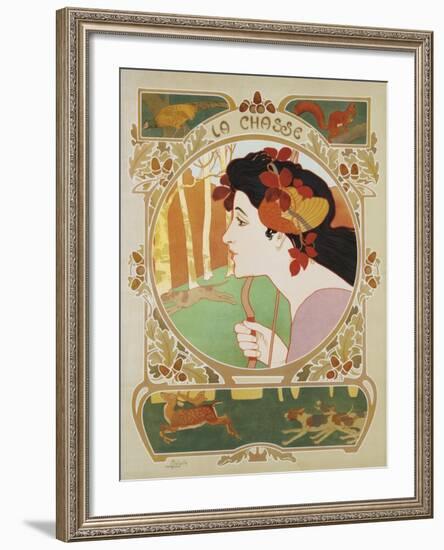 La Chasse Poster-Medaille-Framed Giclee Print